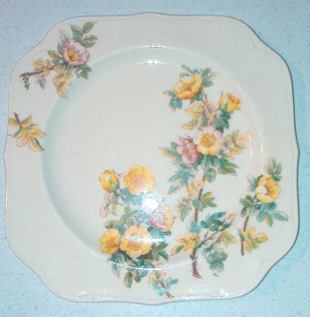 Buttercup Square Bread & Butter Plate
