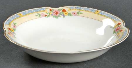 The Cambridge (Scalloped) Fruit/Dessert (Sauce) Bowl