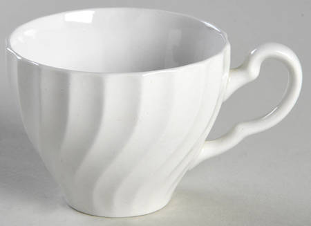 Regency (Made in England, Earthenware Ironstone) Flat Demitasse Cup