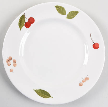 Cerise Salad Plate
