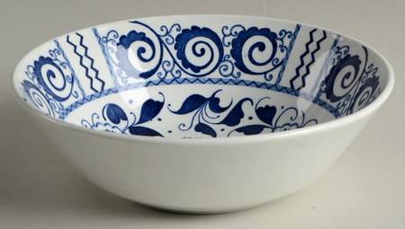 Chanticleer Blue Coupe Cereal Bowl