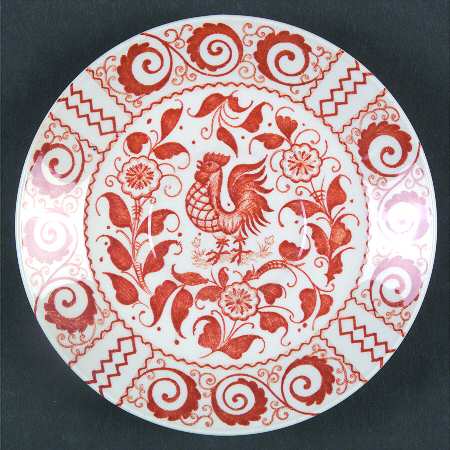 Chanticleer Brown Saucer