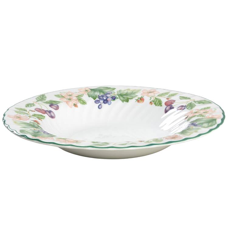 Cherry Blossom Rim Soup Bowl