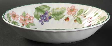 Cherry Blossom 8" Oval Vegetable Bowl
