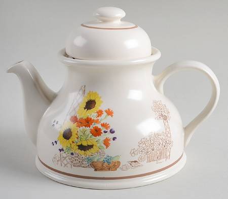 Charleston Garden Teapot & Lid