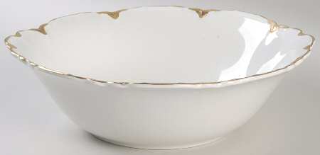 Chantilly Gold 9" Round Vegetable Bowl