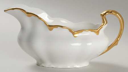 Chantilly Gold Gravy Boat