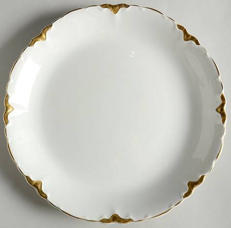 Chantilly Gold 12" Chop Plate (Round Platter)