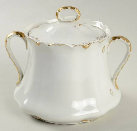 Chantilly Gold Sugar Bowl & Lid
