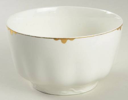 Chantilly Gold Cranberry Bowl