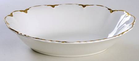 Chantilly Gold 9" Oval Vegetable Bowl