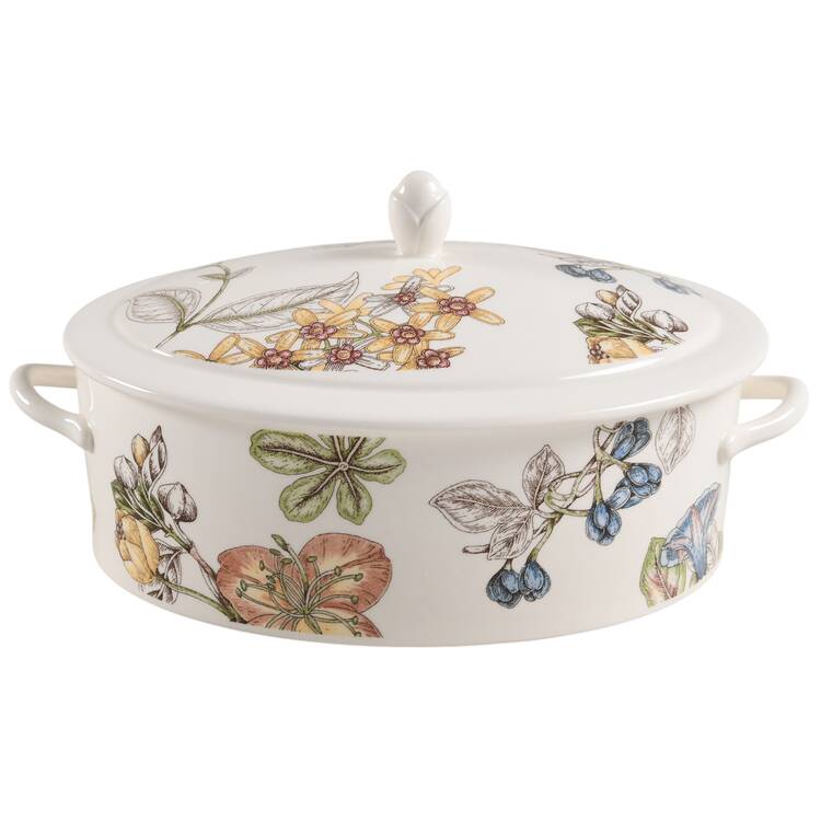 Chloe Oval Covered Vegetable