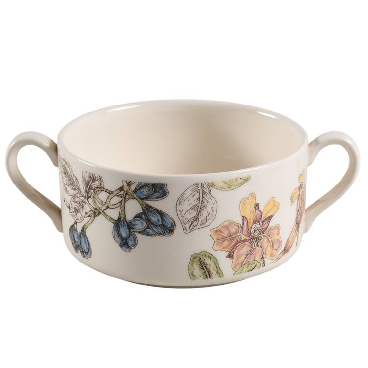 Chloe Flat Cream Soup Bowl