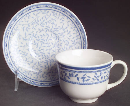 Chelsea Rose Flat Cup & Saucer Set