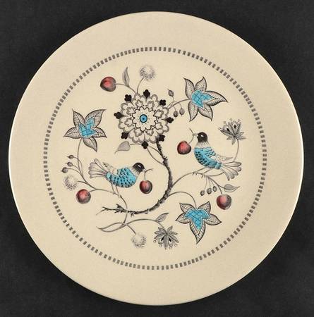 Cherry Thieves Salad Plate