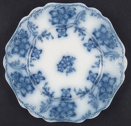Claremont Flow Blue (Embossed) by Johnson Brothers