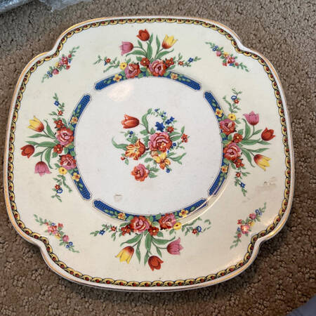 The Claridge Square Salad Plate