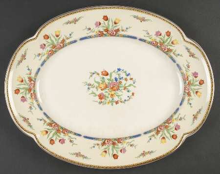 The Claridge 14" Oval Serving Platter
