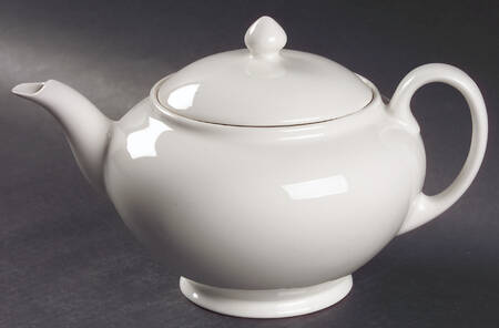 Classic White Teapot & Lid