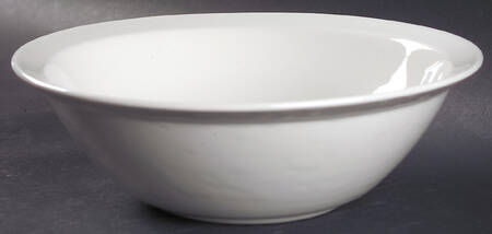 Classic White 8" Round Vegetable Bowl