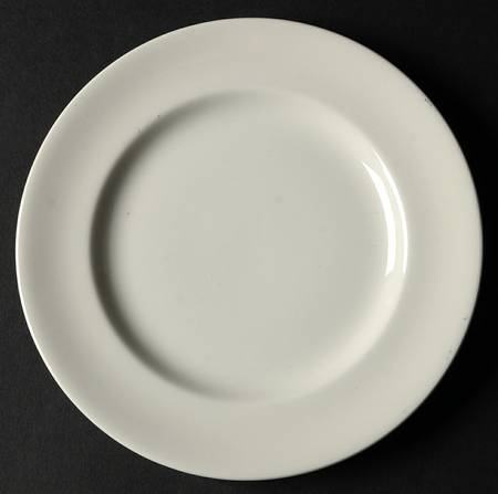 Classic White Bread & Butter Plate
