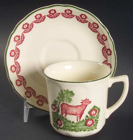 County Clare Flat Cup & Saucer Set