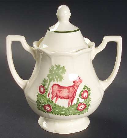 County Clare Sugar Bowl & Lid