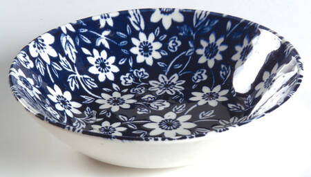 Country Cupboard Blue Fruit/Dessert (Sauce) Bowl