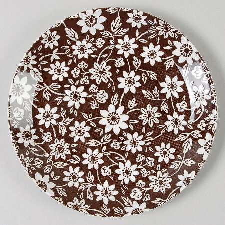Country Cupboard Brown Bread & Butter Plate