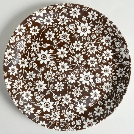 Country Cupboard Brown Salad Plate