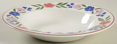 Country Craft Rim Soup Bowl
