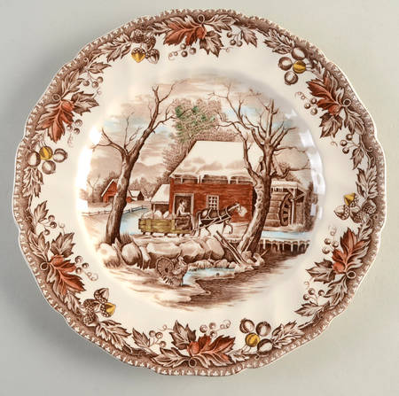 Country Life Dinner Plate