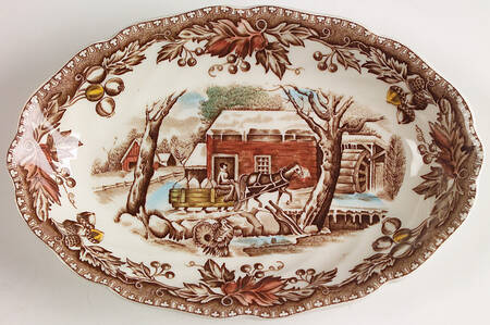Country Life Relish/Gravy Underplate