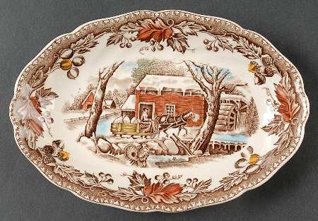 Country Life Underplate for Gravy Boat