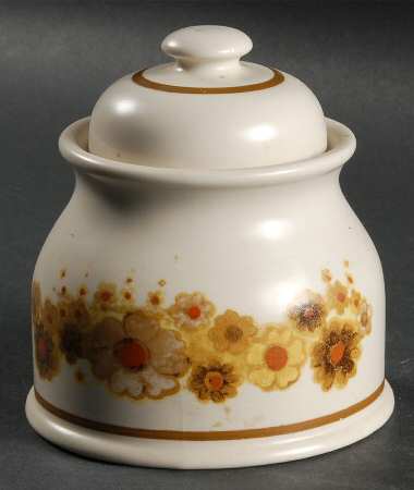 Collage Sugar Bowl & Lid