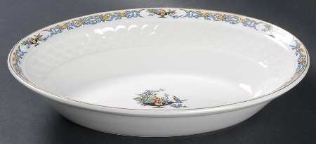 Constance 10" Oval Vegetable Bowl