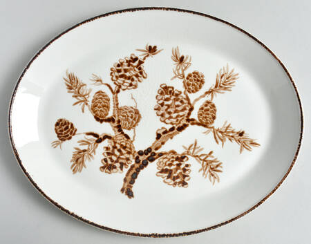 Conifer 12" Oval Serving Platter