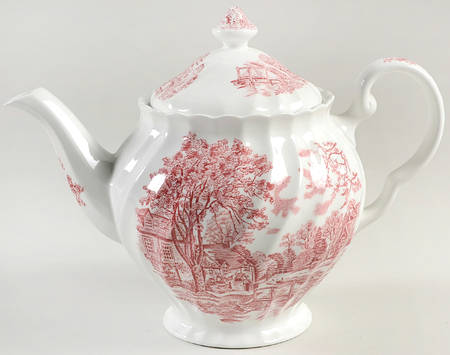 Cotswold Pink Teapot & Lid