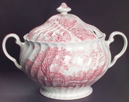 Cotswold Pink Tureen &  Lid