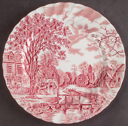 Cotswold Pink Salad Plate