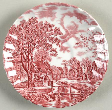 Cotswold Pink Saucer