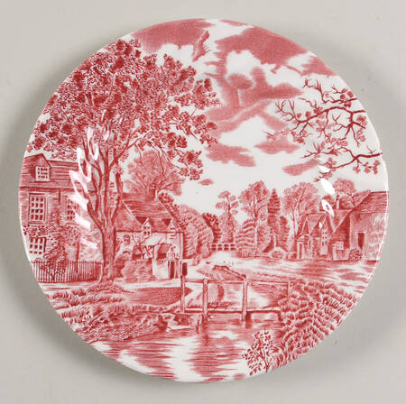 Cotswold Pink Dessert/Pie Plate