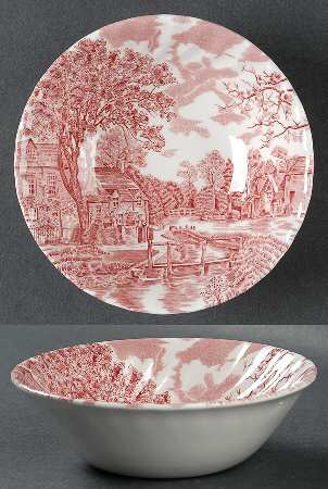 Cotswold Pink Coupe Cereal Bowl