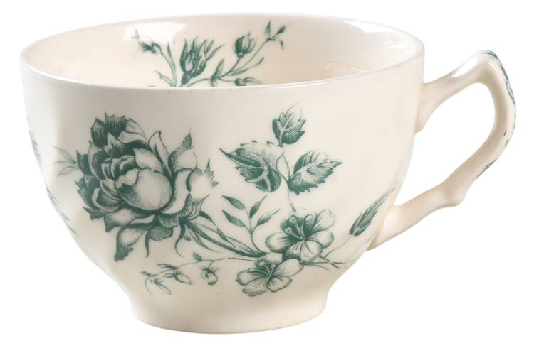 Day In June Green Flat Cup