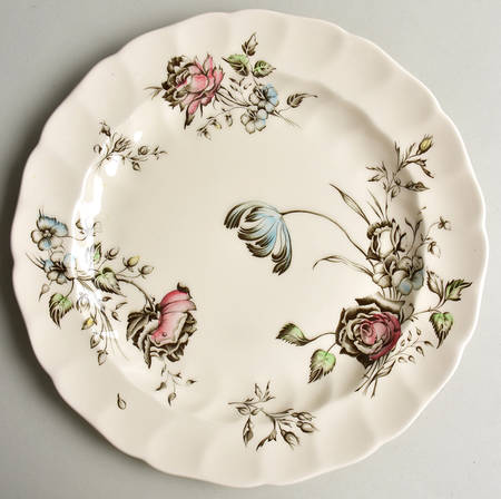 Day In June Multicolor 12" Chop Plate (Round Platter)