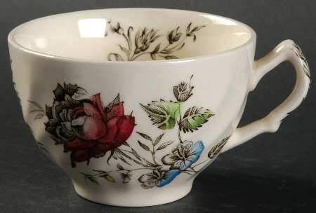 Day In June Multicolor Flat Cup