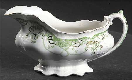 Dartmouth Green Gravy Boat