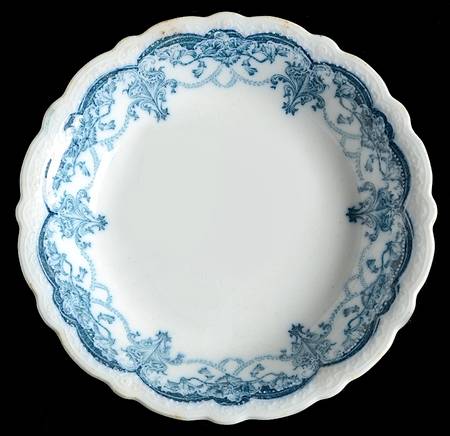 Dartmouth Flow Blue Fruit/Dessert (Sauce) Bowl