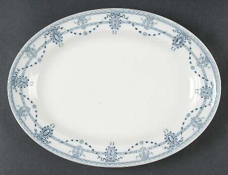 Davenport (No Trim) 12" Oval Serving Platter