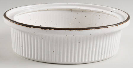 Desert Sand 1.5 Quart Oval Covered Casserole No Lid
